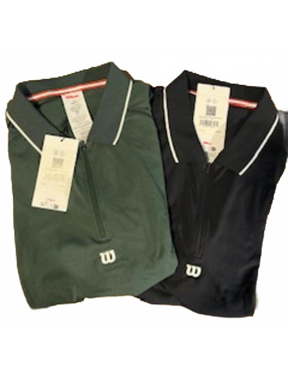 Set of 2 Wilson Men’s Short Sleeve Polo Shirt's Size Large Golf Tennis